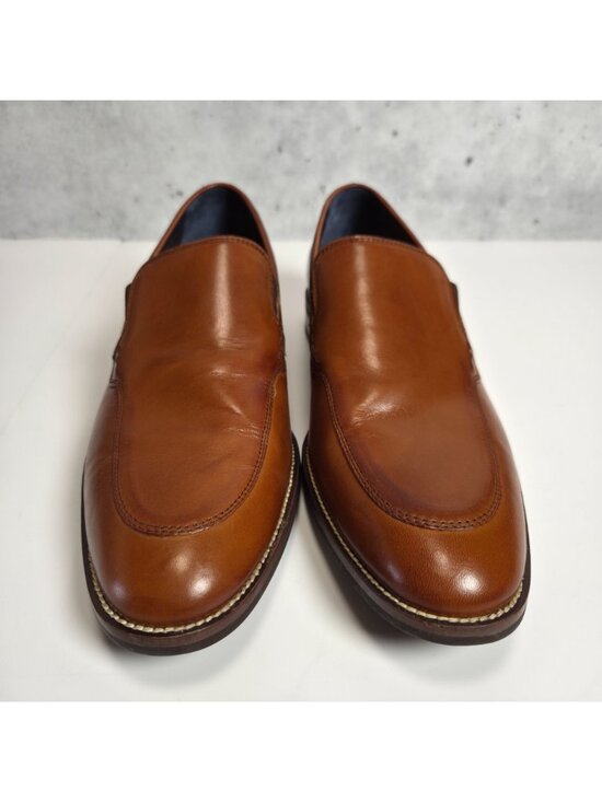 Cole Haan Lenox Hill Venetian Loafers Mens Size 8.5M British Tan Leather Slip-On